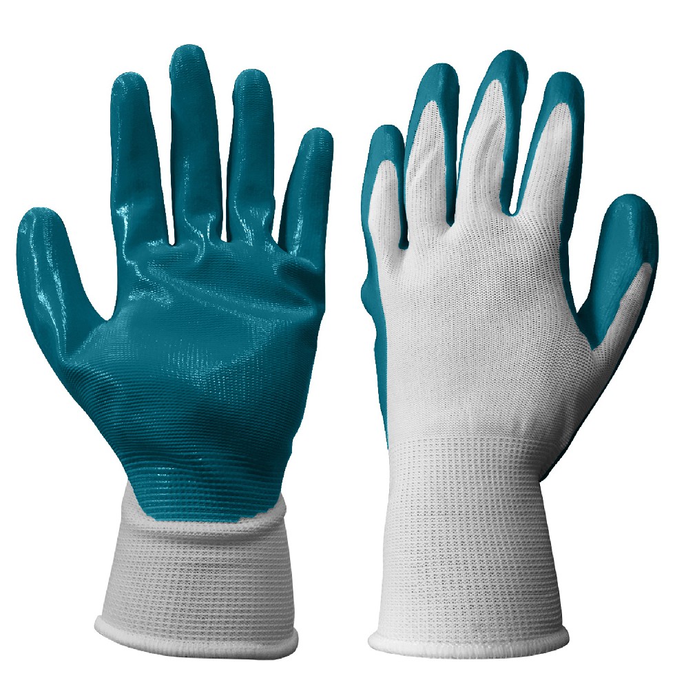 Nitrile coated gloves